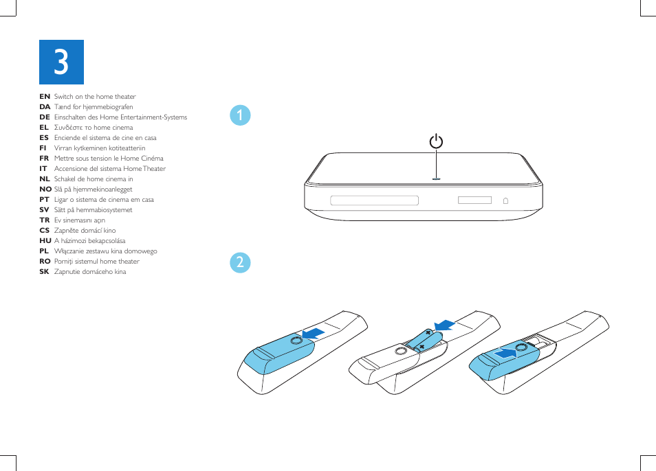 Philips Sistemas de cine en casa 2.1 User Manual | Page 8 / 16