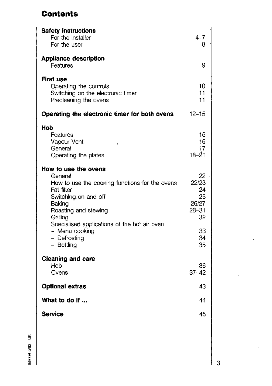 AEG 5210 V User Manual | Page 3 / 46