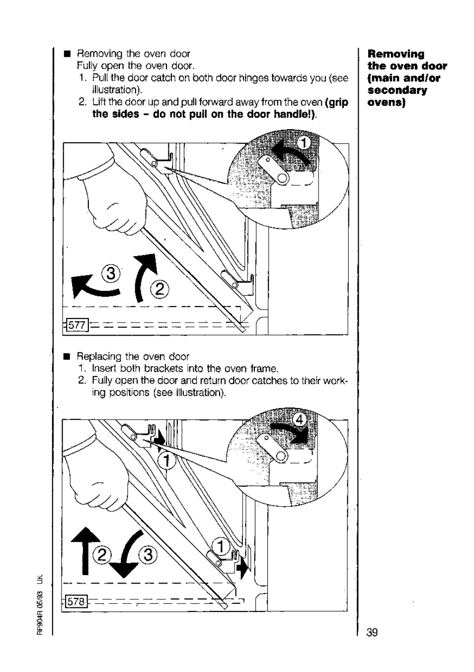 AEG 5210 V User Manual | Page 39 / 46