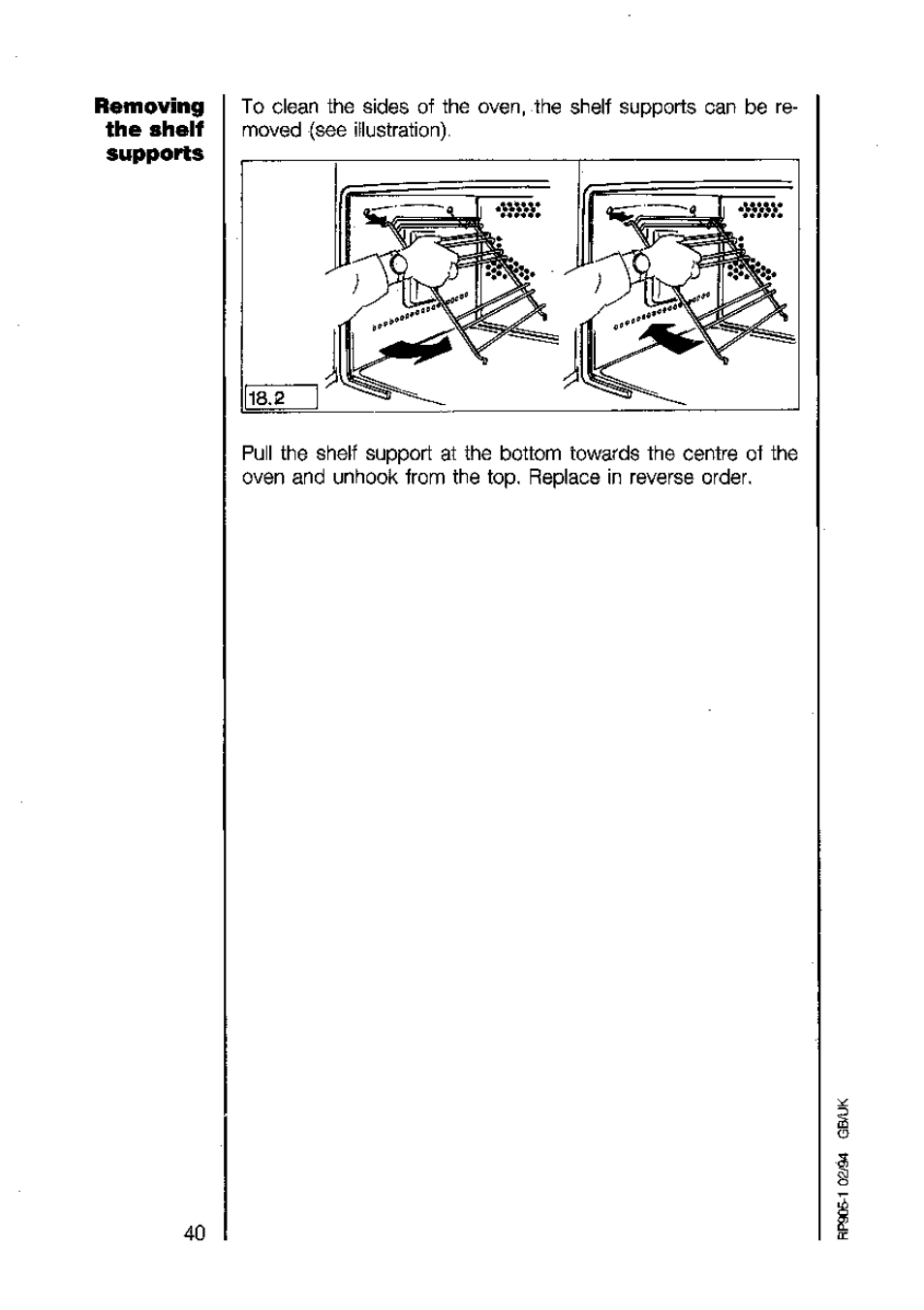 AEG 5210 V User Manual | Page 40 / 46