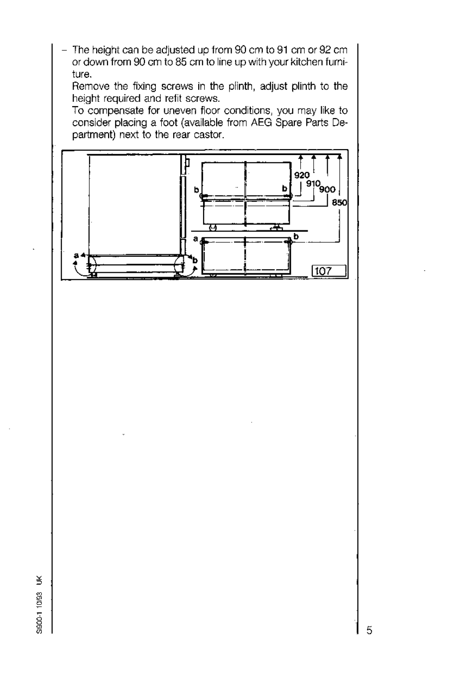 AEG 5210 V User Manual | Page 5 / 46