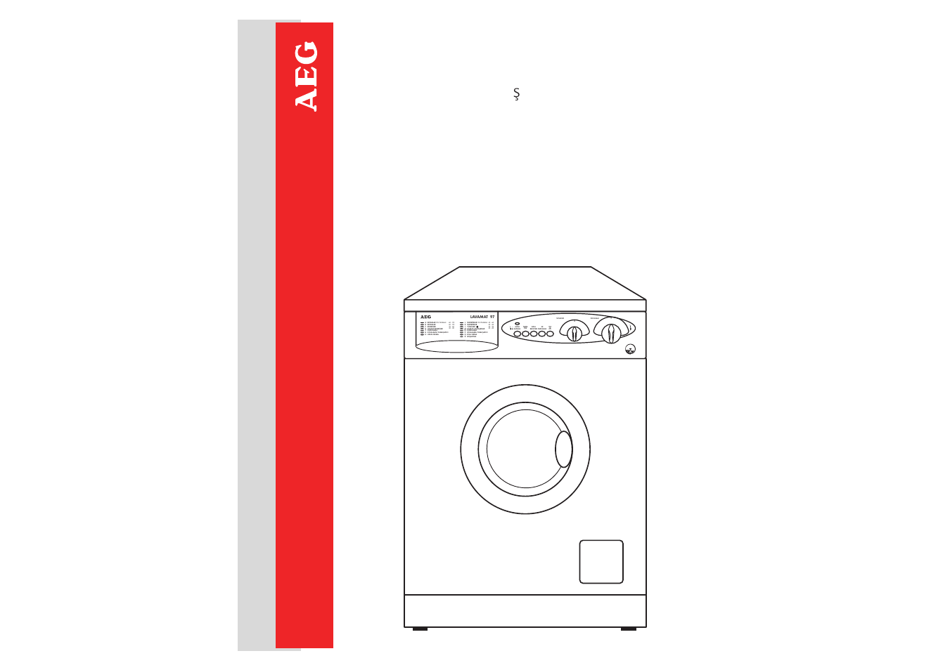 AEG LAVAMAT 97-115 User Manual | 39 pages