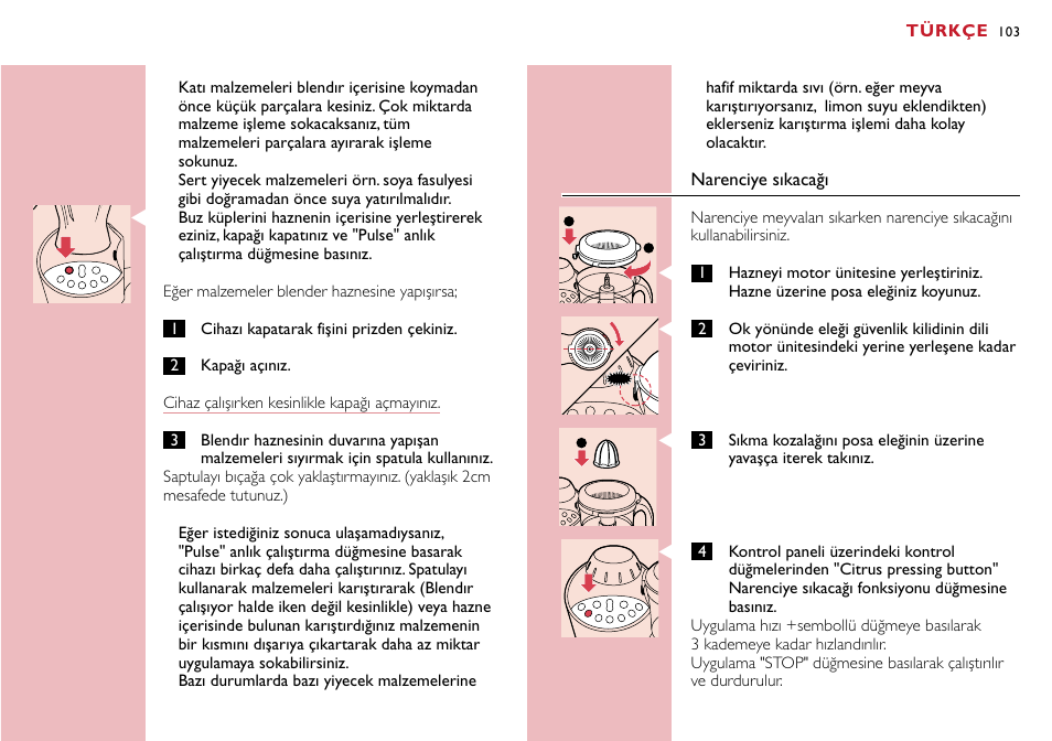 Philips Robot de cocina User Manual | Page 103 / 118