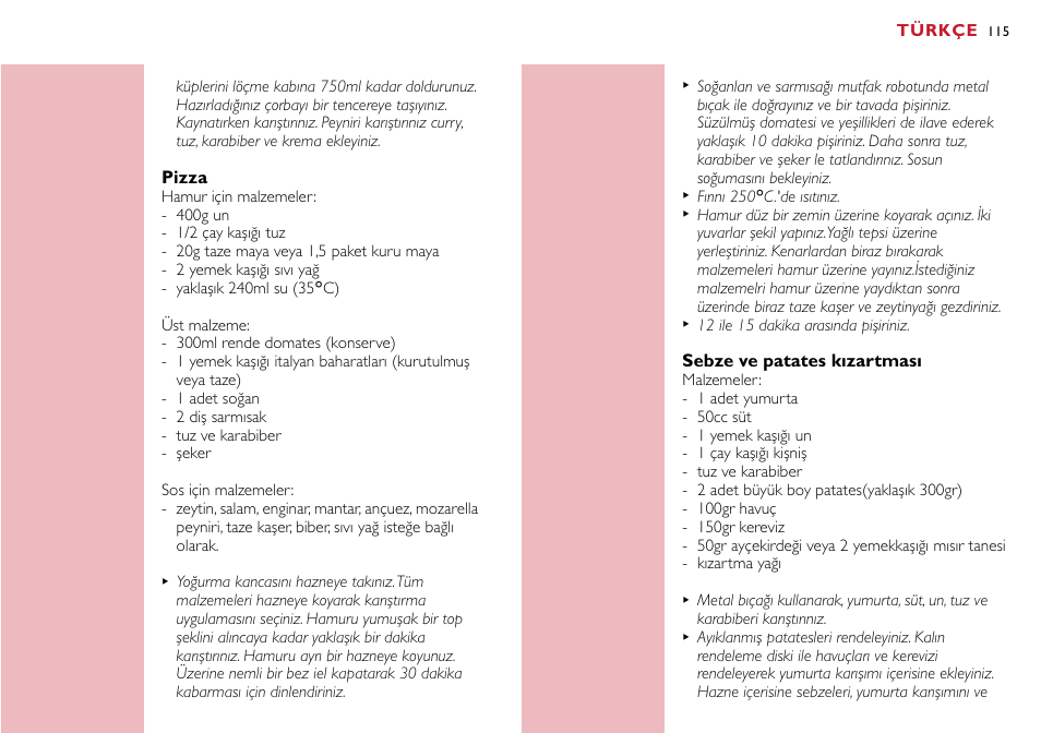 Philips Robot de cocina User Manual | Page 115 / 118