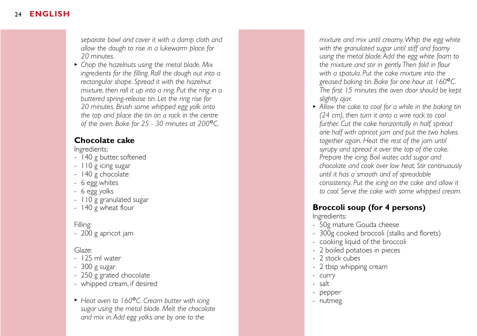 Philips Robot de cocina User Manual | Page 24 / 118