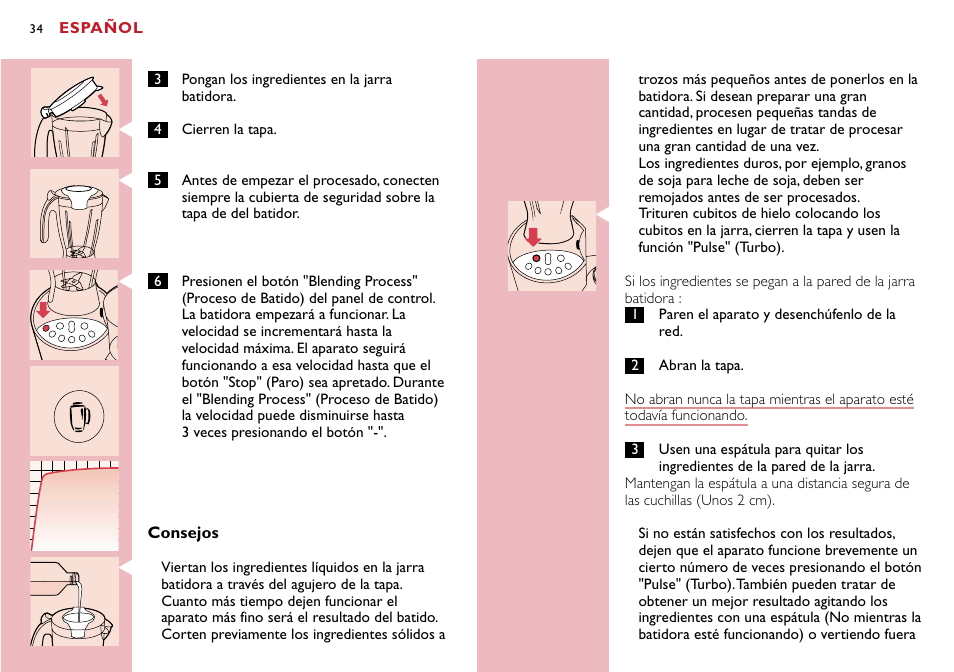 Philips Robot de cocina User Manual | Page 34 / 118