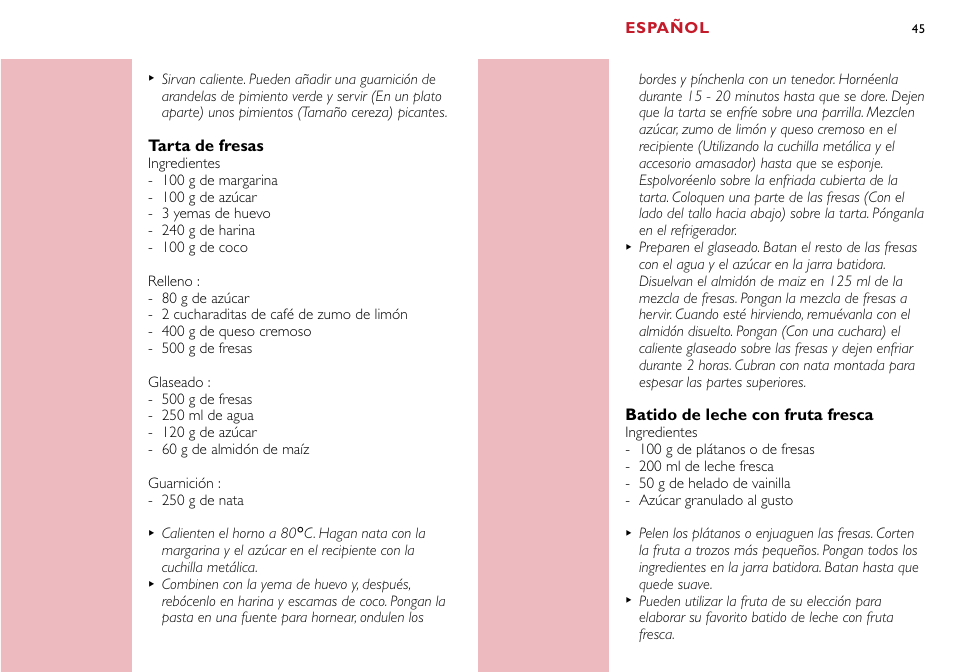 Philips Robot de cocina User Manual | Page 45 / 118