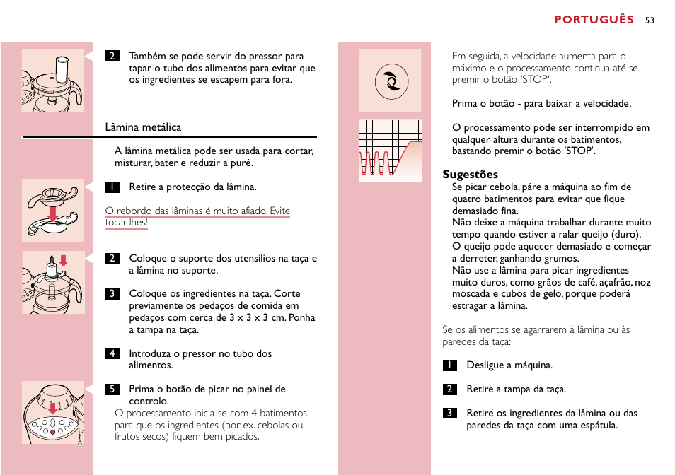 Philips Robot de cocina User Manual | Page 53 / 118