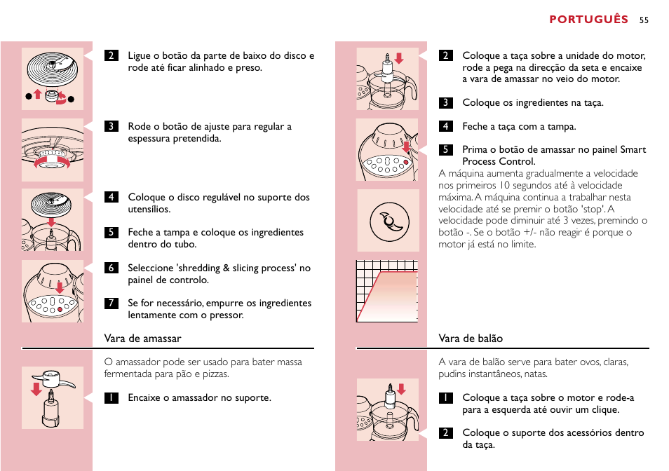 Philips Robot de cocina User Manual | Page 55 / 118