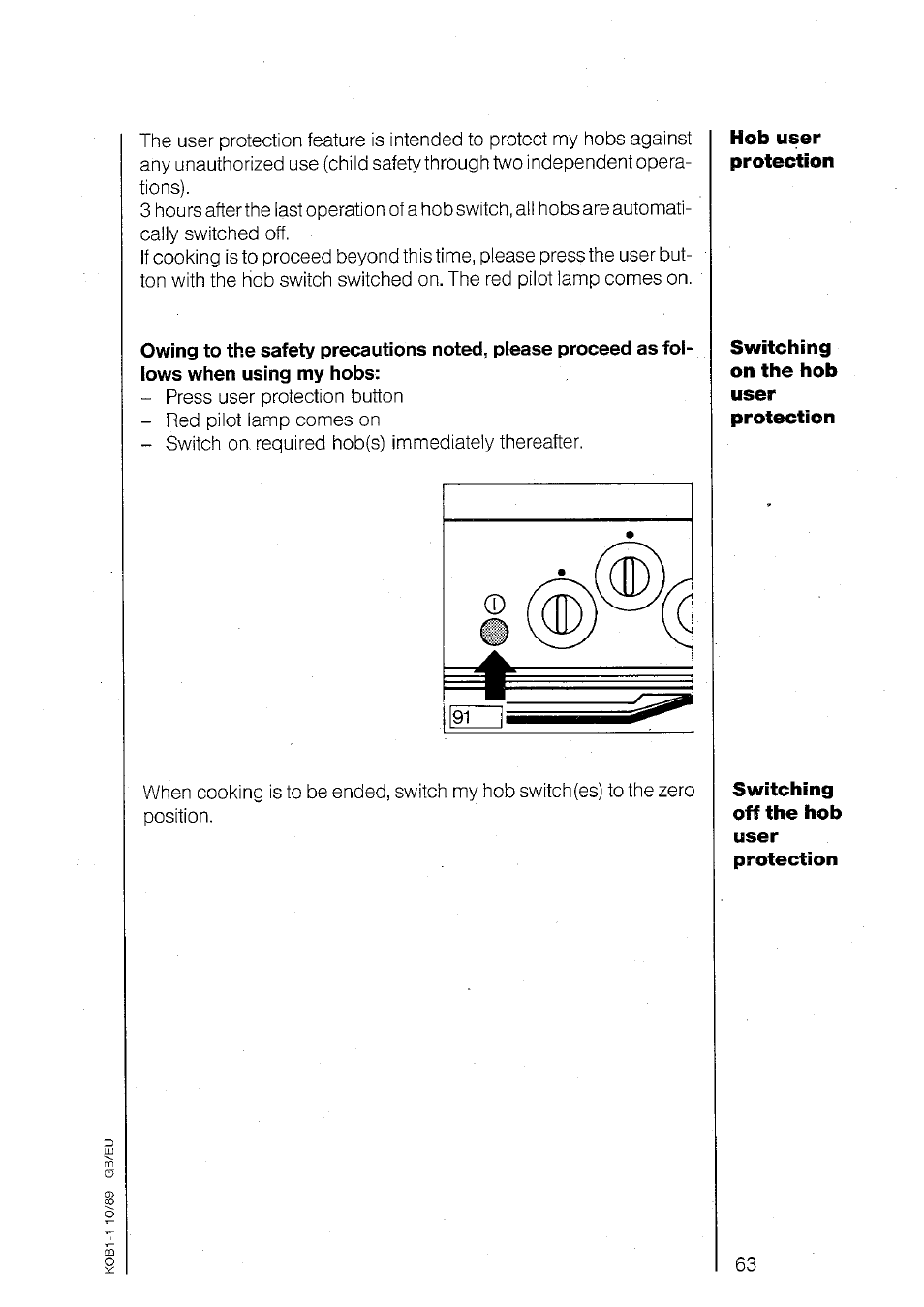 AEG 840E User Manual | Page 11 / 54