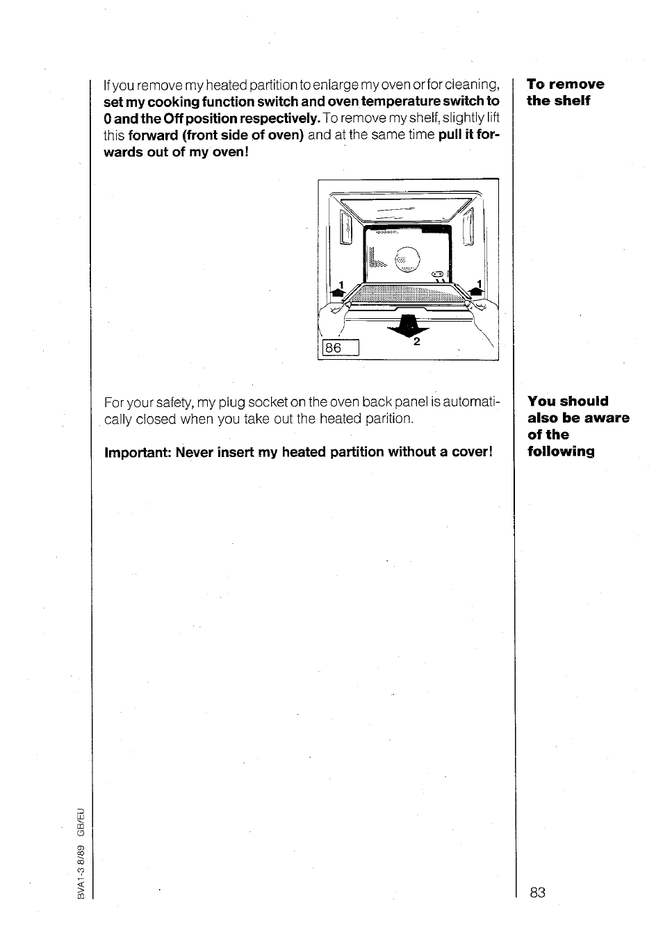 AEG 840E User Manual | Page 31 / 54