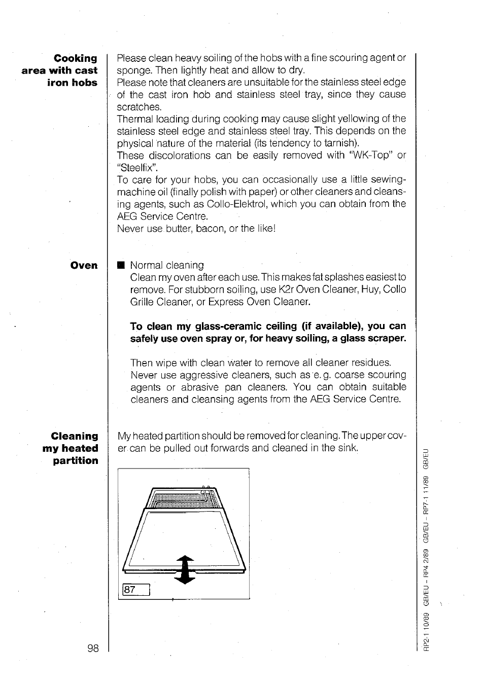 AEG 840E User Manual | Page 46 / 54