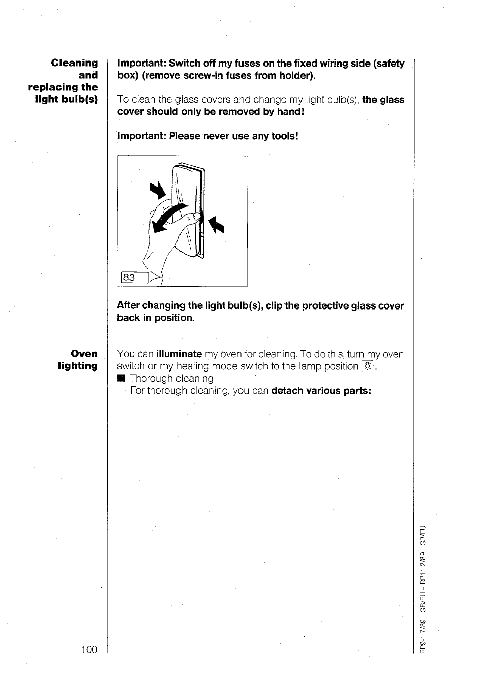 AEG 840E User Manual | Page 48 / 54