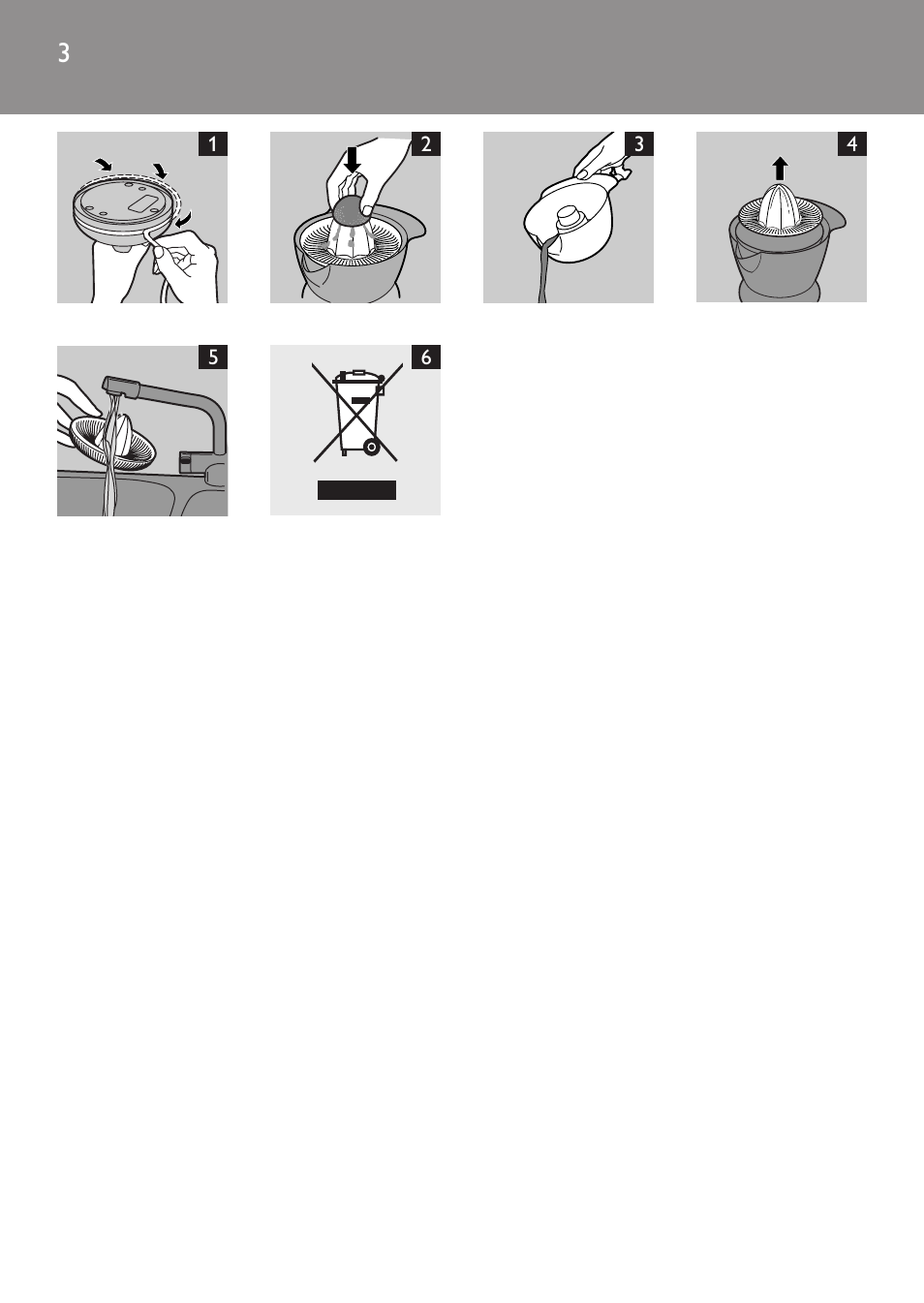 Philips Daily Collection Exprimidor User Manual | Page 3 / 46