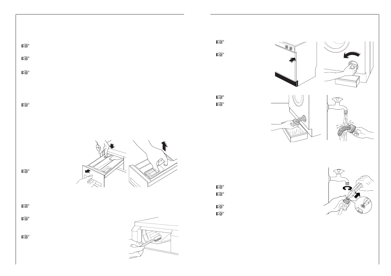 Cleaning and maintenance | AEG KO-LAVAMAT 1576 T User Manual | Page 18 / 26