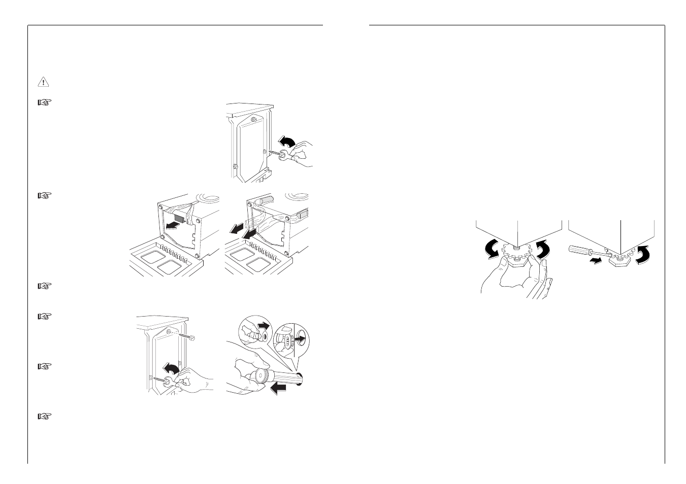 Installation | AEG KO-LAVAMAT 1576 T User Manual | Page 24 / 26