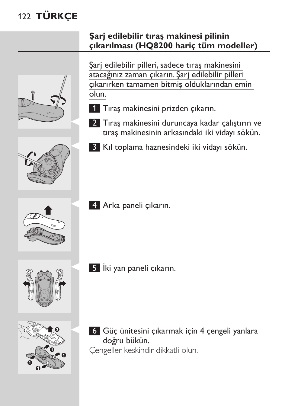 Philips SHAVER Series 3000 Afeitadora eléctrica User Manual | Page 120 / 124