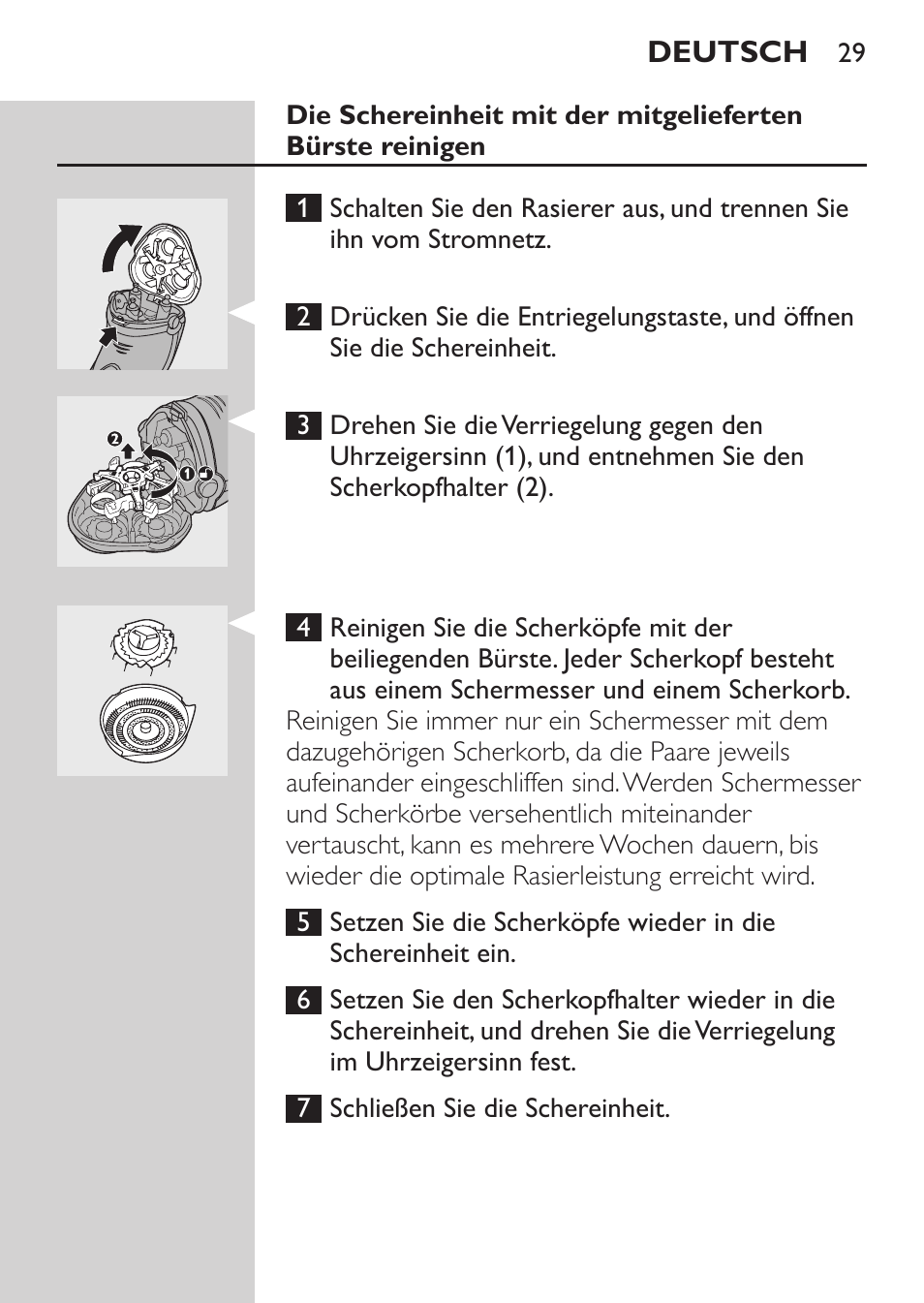 Philips SHAVER Series 3000 Afeitadora eléctrica User Manual | Page 27 / 124