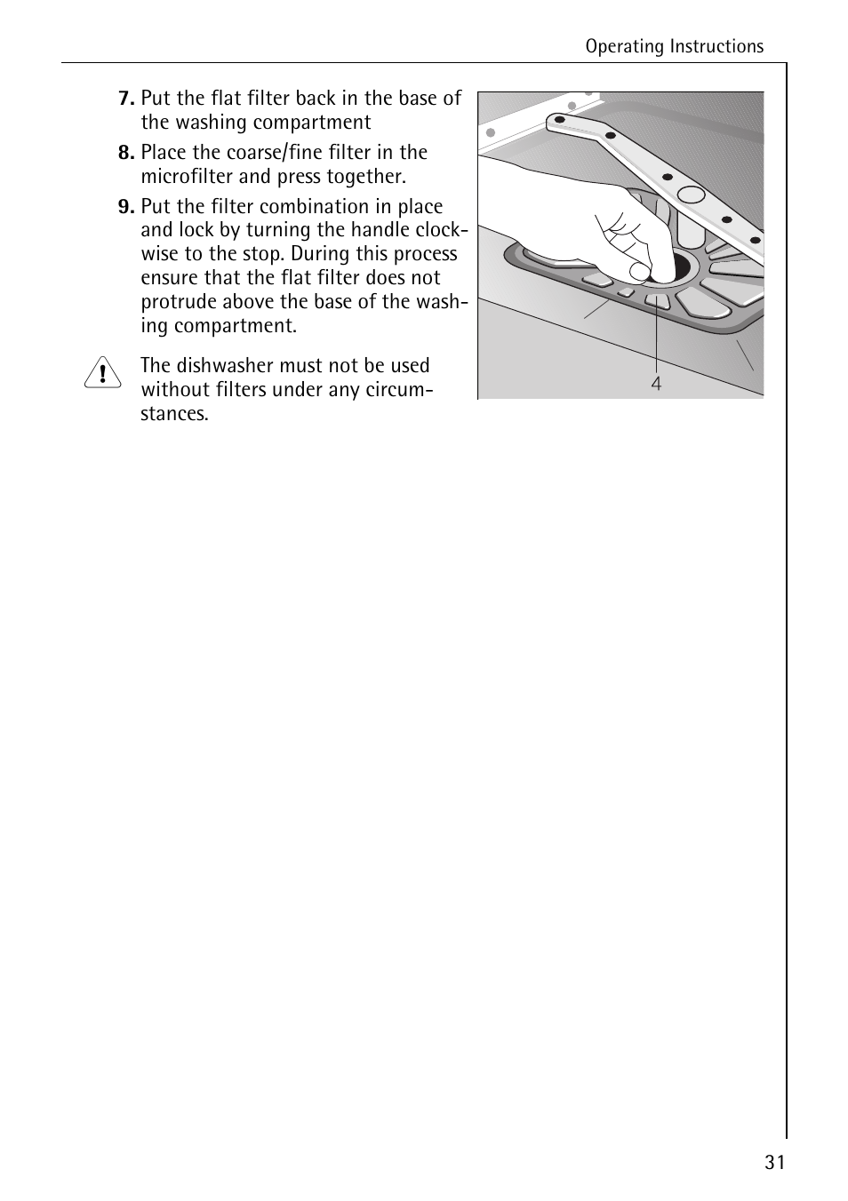 AEG FAVORIT 40740 User Manual | Page 31 / 48