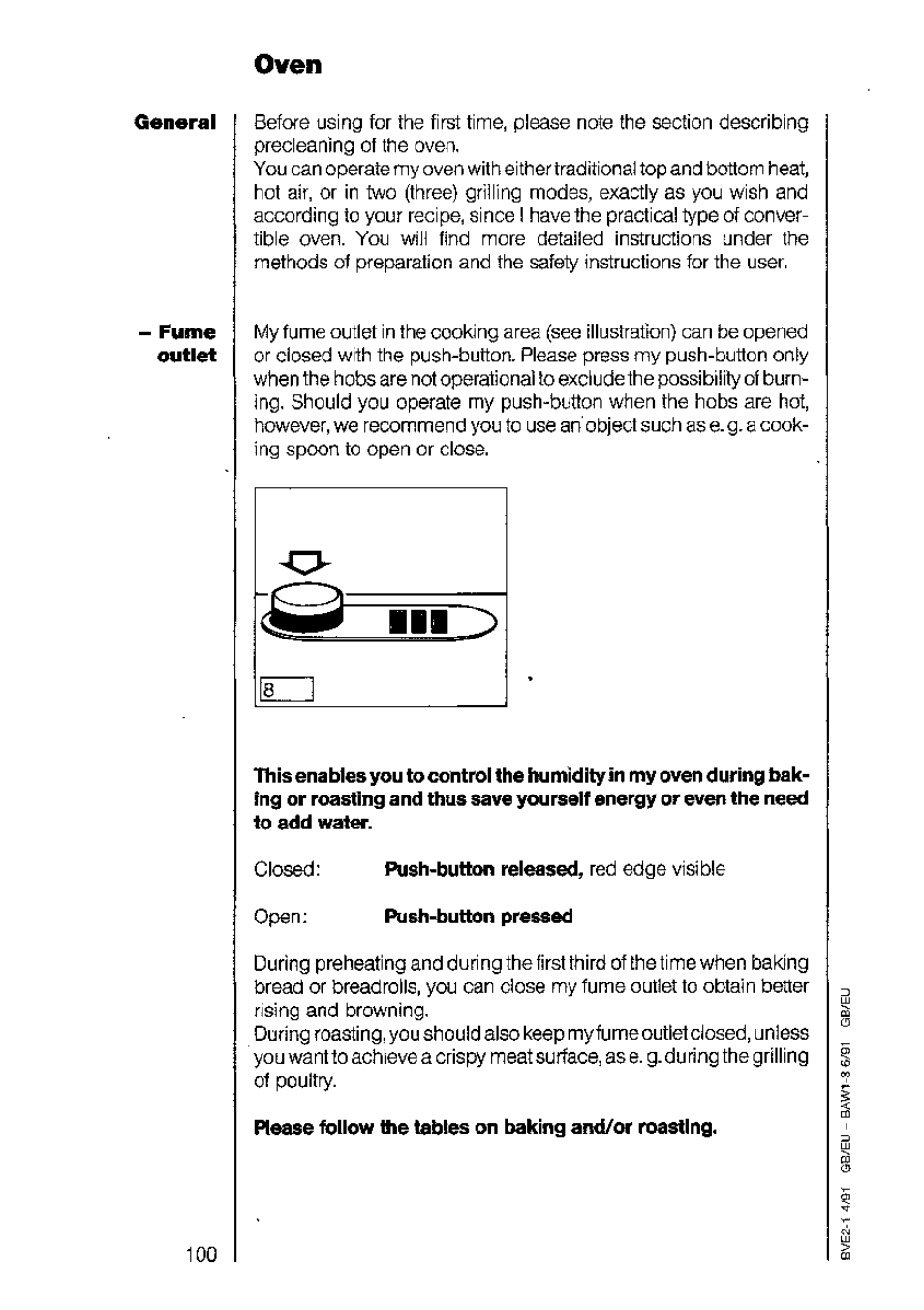 Oven | AEG 730 E-m User Manual | Page 16 / 41