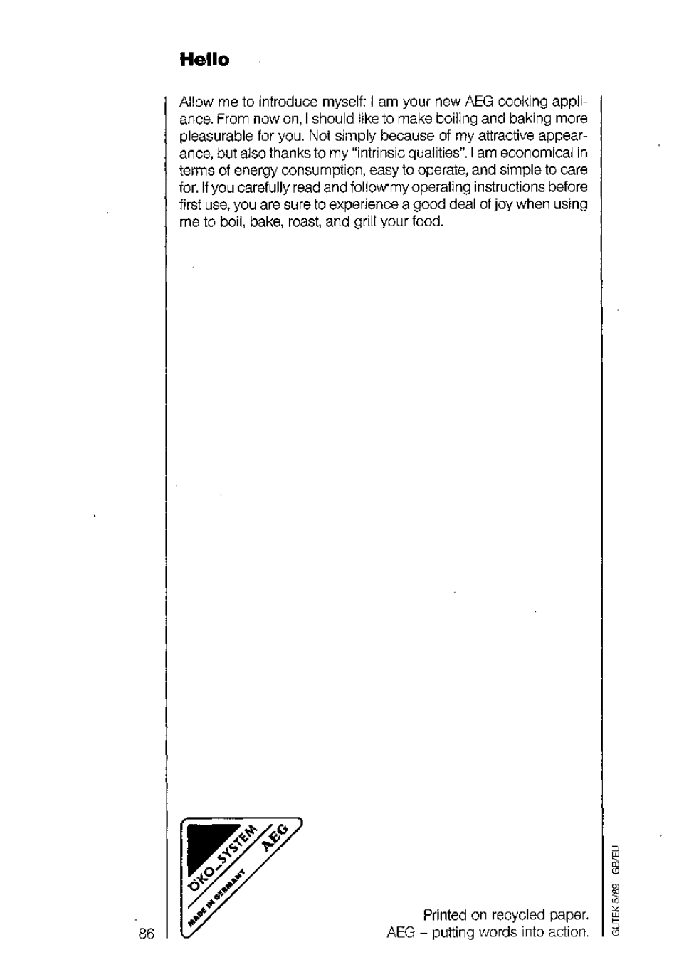 AEG 730 E-m User Manual | Page 2 / 41