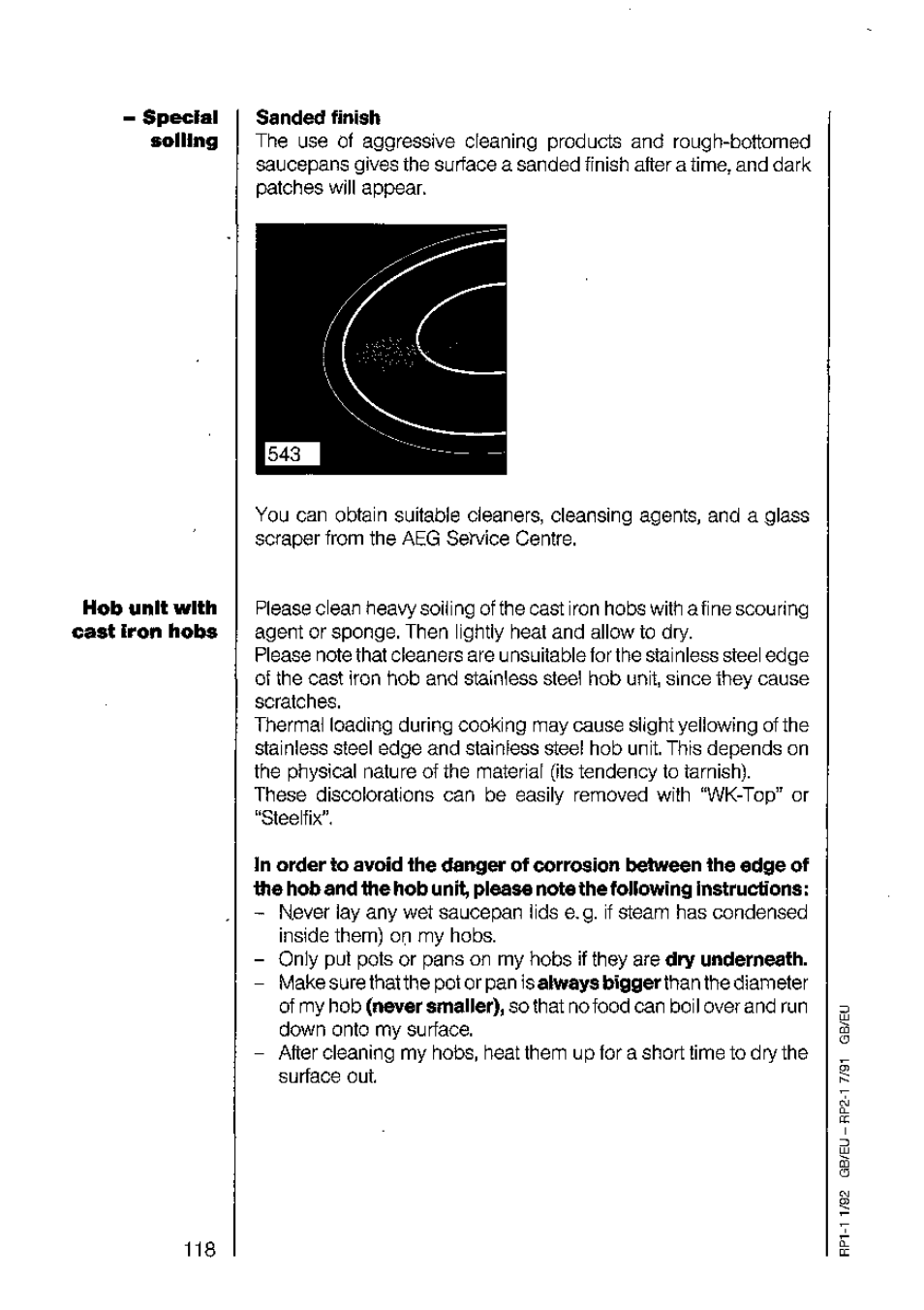 AEG 730 E-m User Manual | Page 34 / 41