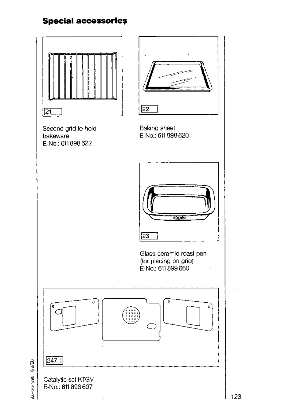 Special accessorie | AEG 730 E-m User Manual | Page 39 / 41