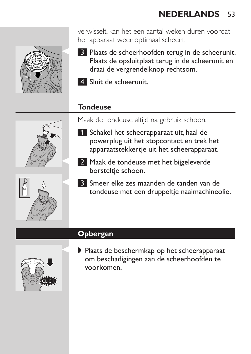 Philips SHAVER Series 3000 Afeitadora eléctrica User Manual | Page 51 / 72