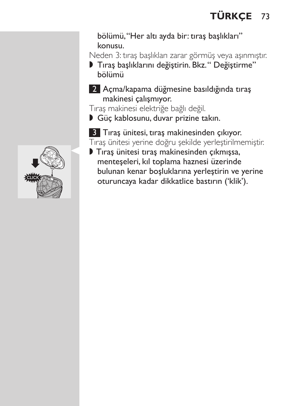 Garanti sınırlamaları, Çevre, Garanti ve servis | Sorun giderme | Philips SHAVER Series 3000 Afeitadora eléctrica User Manual | Page 71 / 72