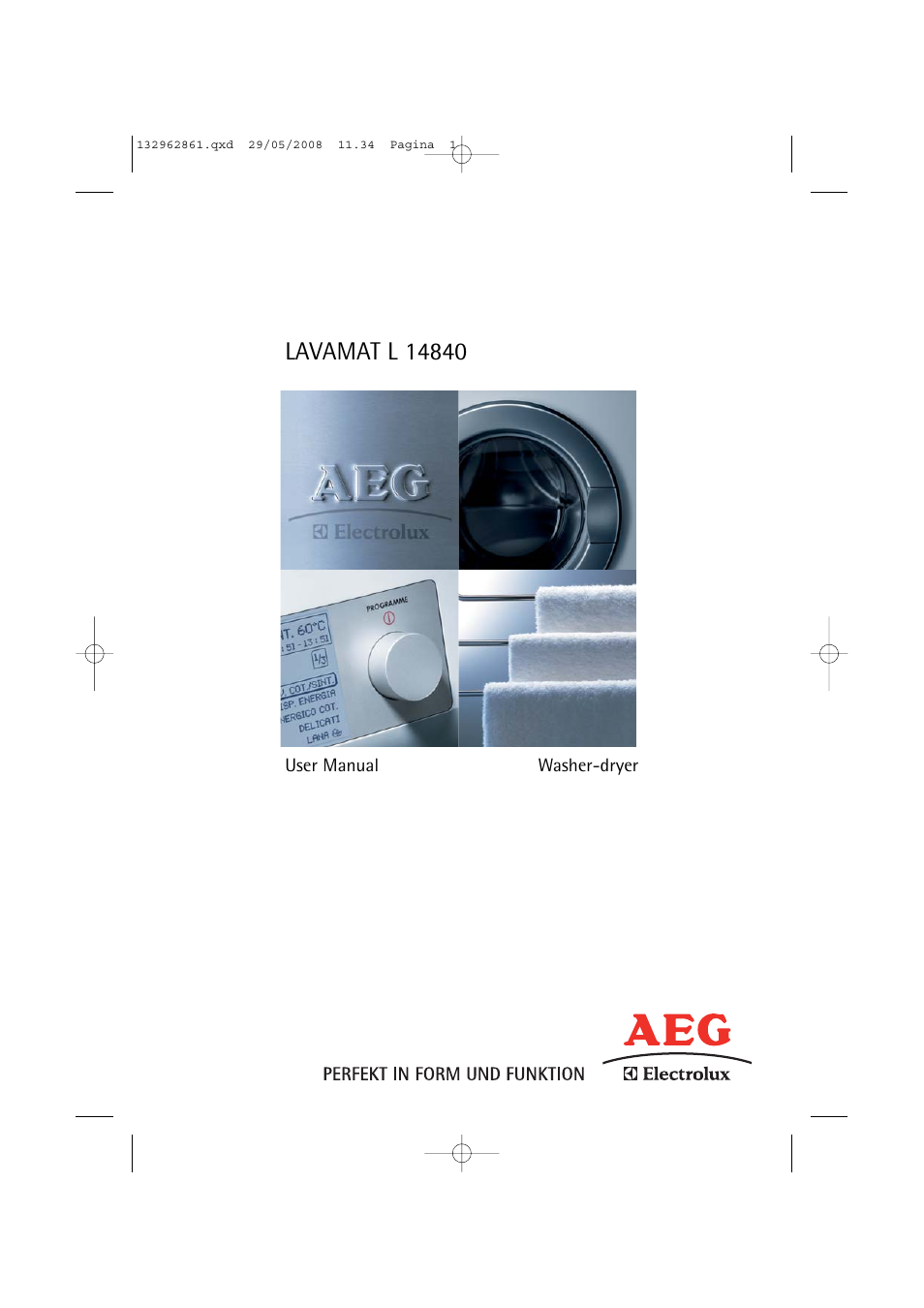 AEG LAVAMAT L 14840 User Manual | 48 pages
