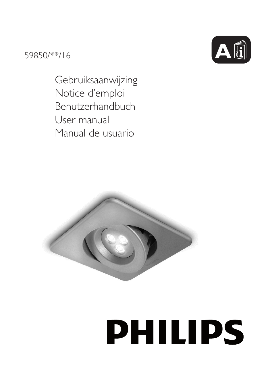 Philips SMARTSPOT Foco empotrable User Manual | 8 pages