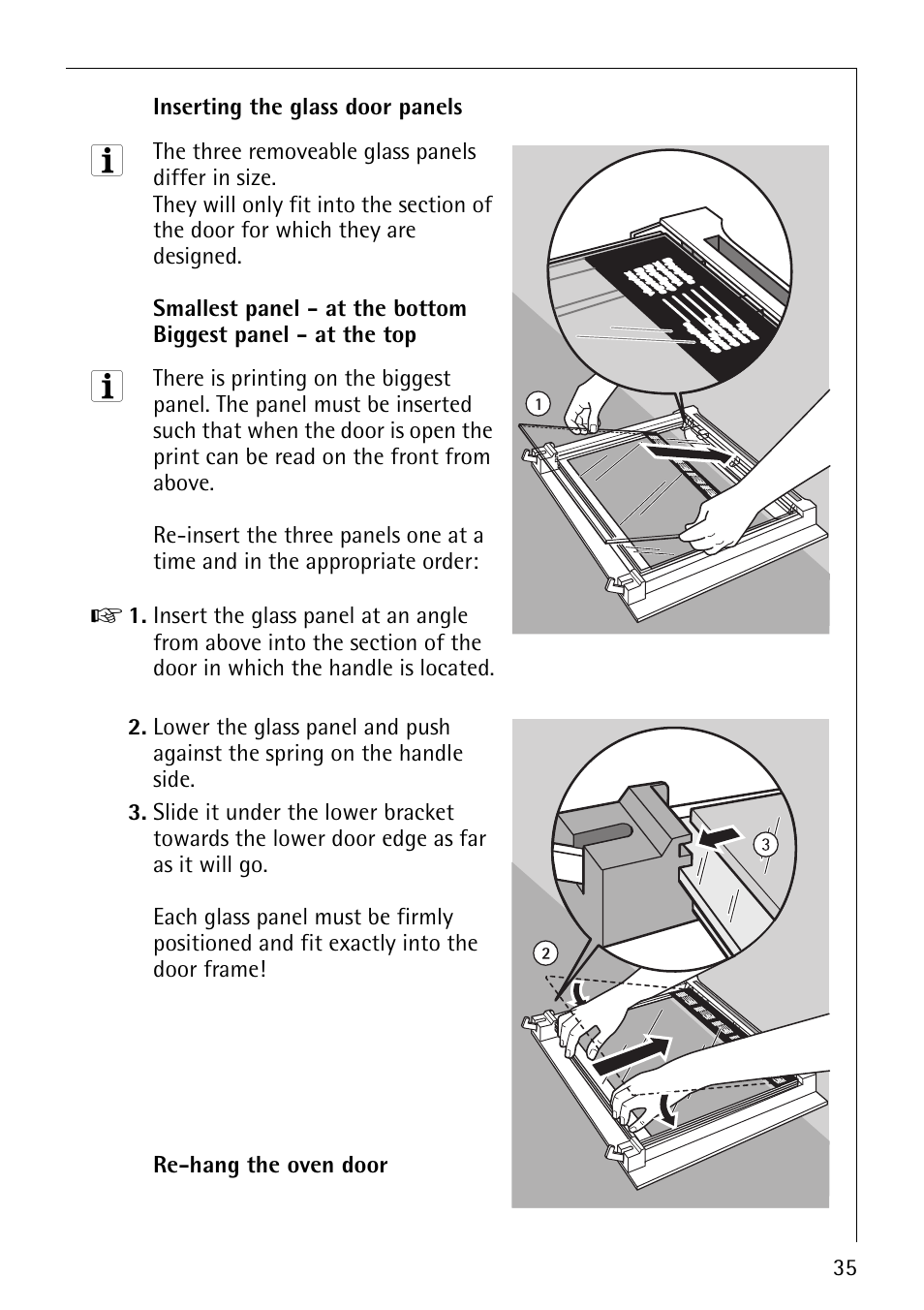AEG COMPETENCE B3040-1 User Manual | Page 35 / 44
