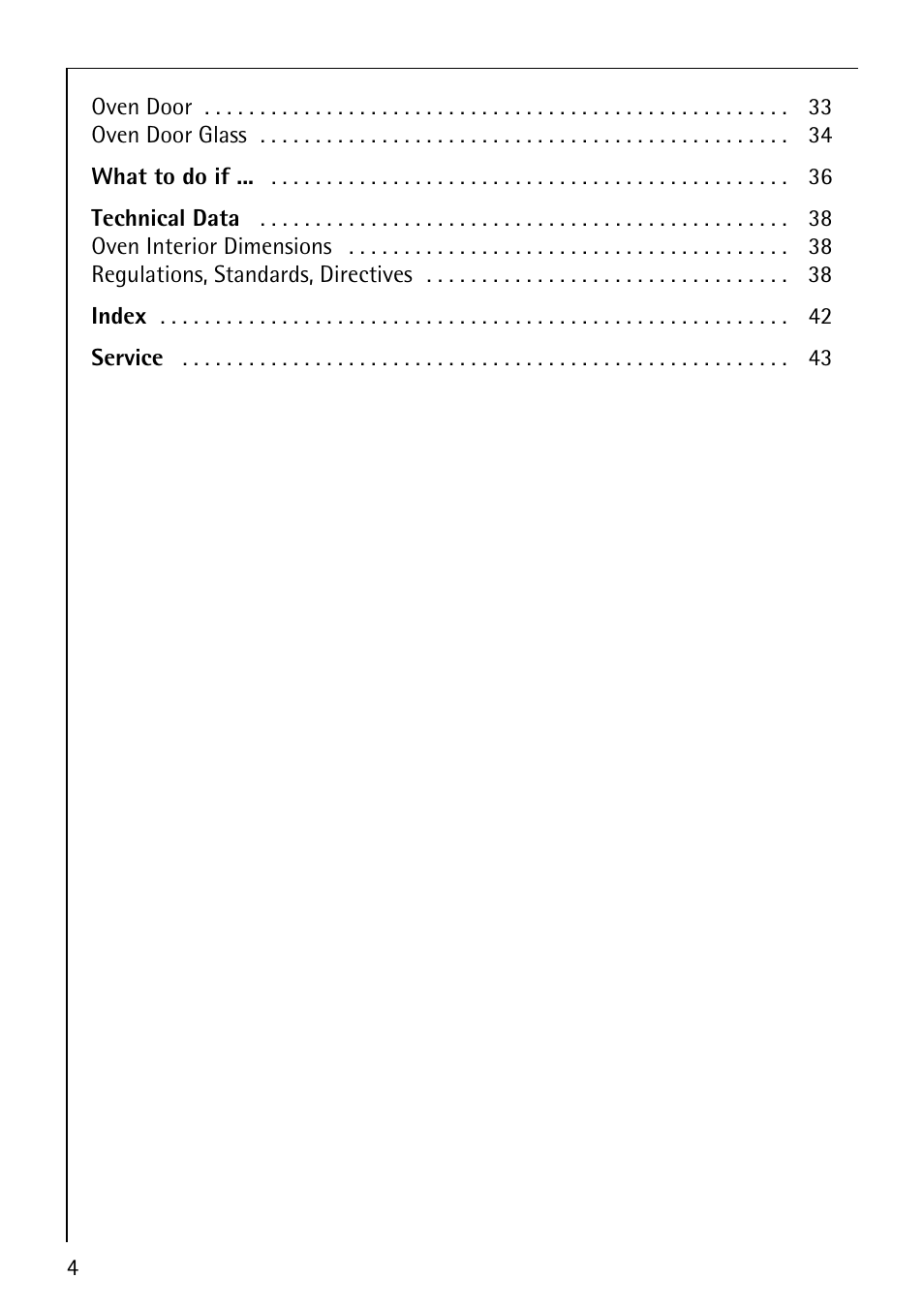 AEG COMPETENCE B3040-1 User Manual | Page 4 / 44