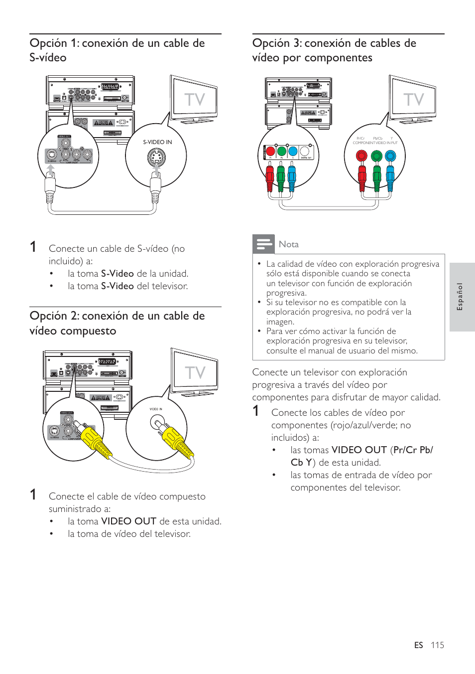 Philips Heritage Audio Sistema Hi-Fi con componentes DVD User Manual | Page 14 / 36