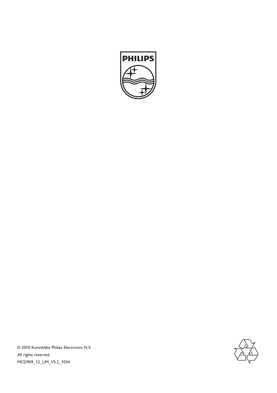 Philips Heritage Audio Sistema Hi-Fi con componentes DVD User Manual | Page 36 / 36