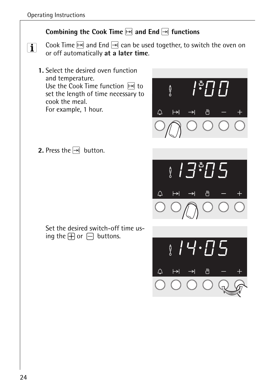 AEG COMPETENCE E4100-1 User Manual | Page 24 / 68