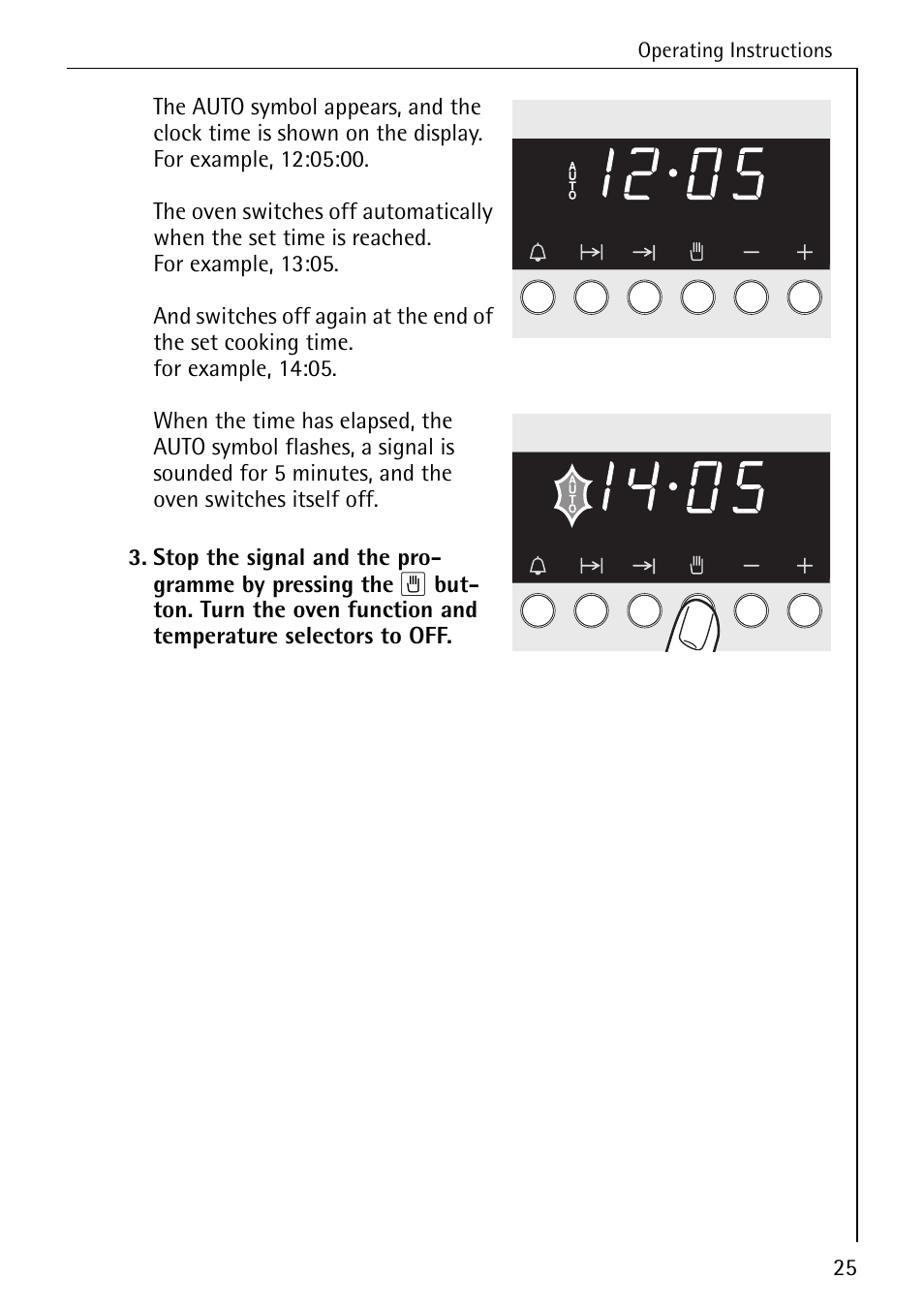 AEG COMPETENCE E4100-1 User Manual | Page 25 / 68