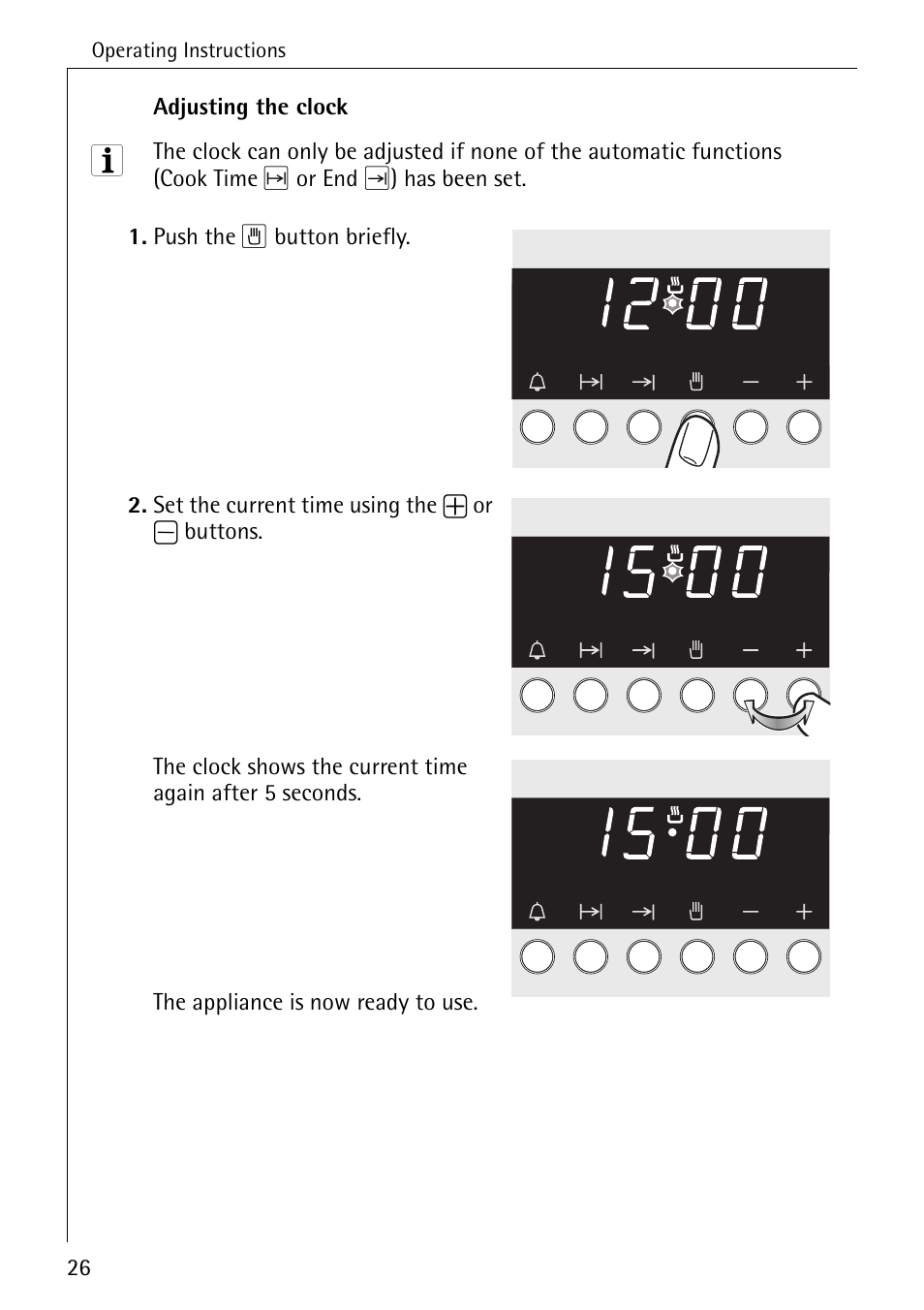 AEG COMPETENCE E4100-1 User Manual | Page 26 / 68