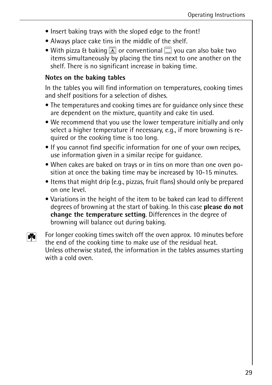 AEG COMPETENCE E4100-1 User Manual | Page 29 / 68