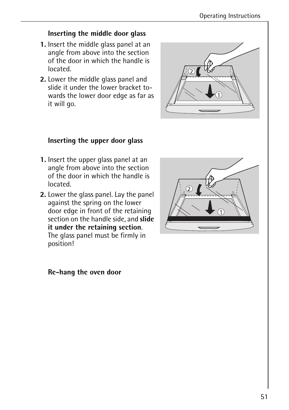 AEG COMPETENCE E4100-1 User Manual | Page 51 / 68