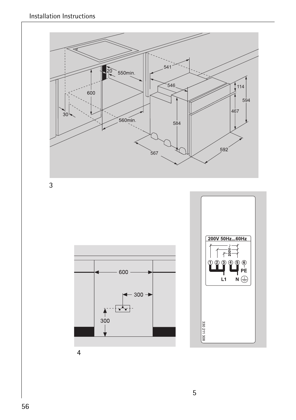 AEG COMPETENCE E4100-1 User Manual | Page 56 / 68