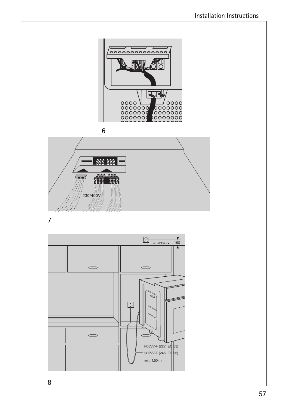 AEG COMPETENCE E4100-1 User Manual | Page 57 / 68