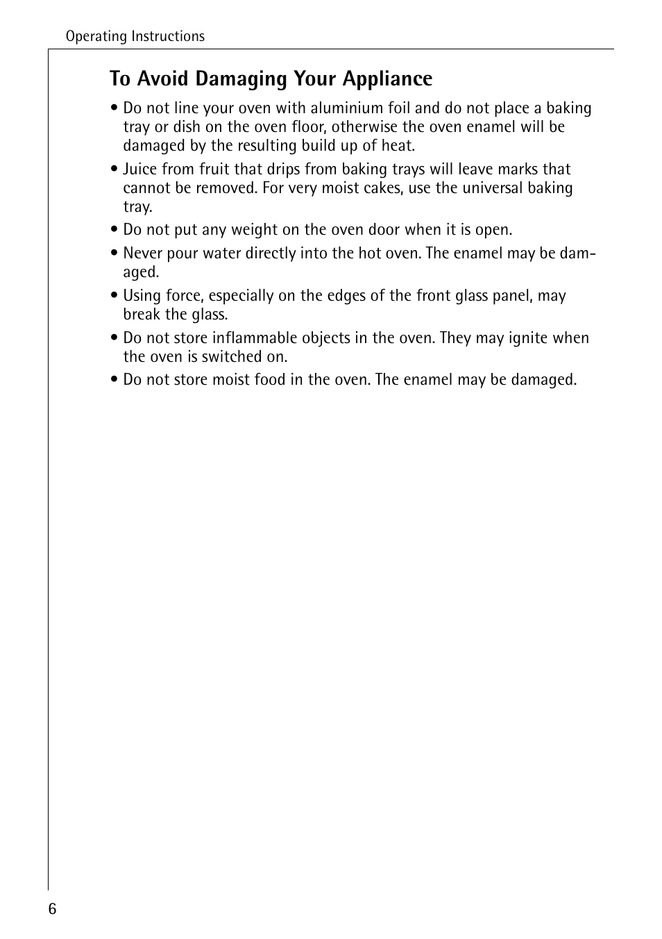 AEG COMPETENCE E4100-1 User Manual | Page 6 / 68