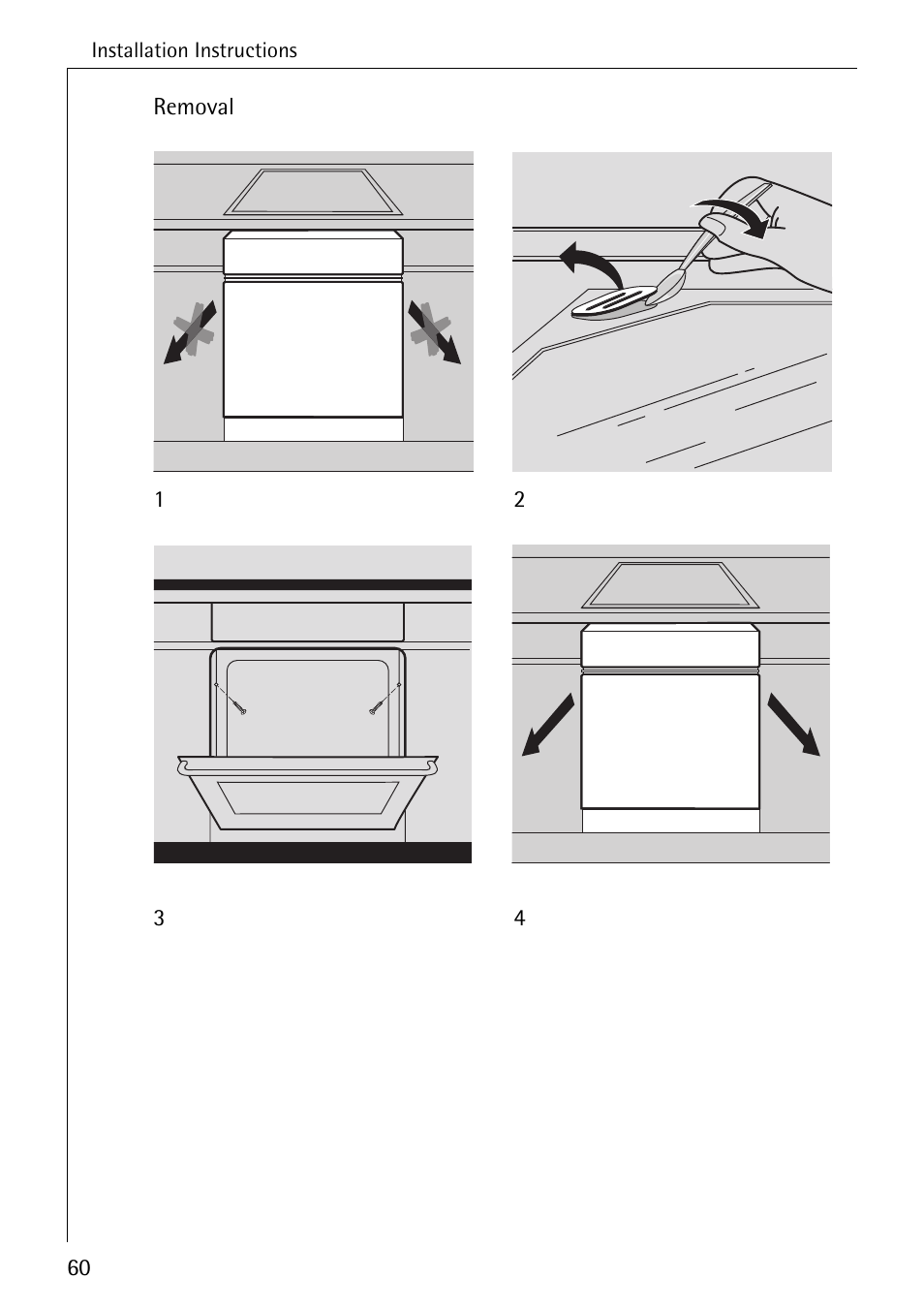 AEG COMPETENCE E4100-1 User Manual | Page 60 / 68