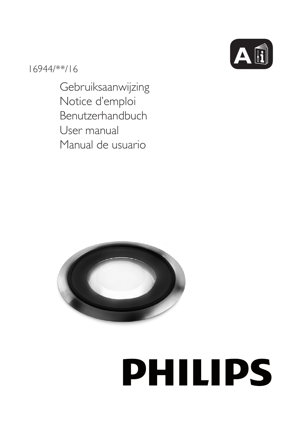 Philips Ecomoods Foco empotrable User Manual | 12 pages