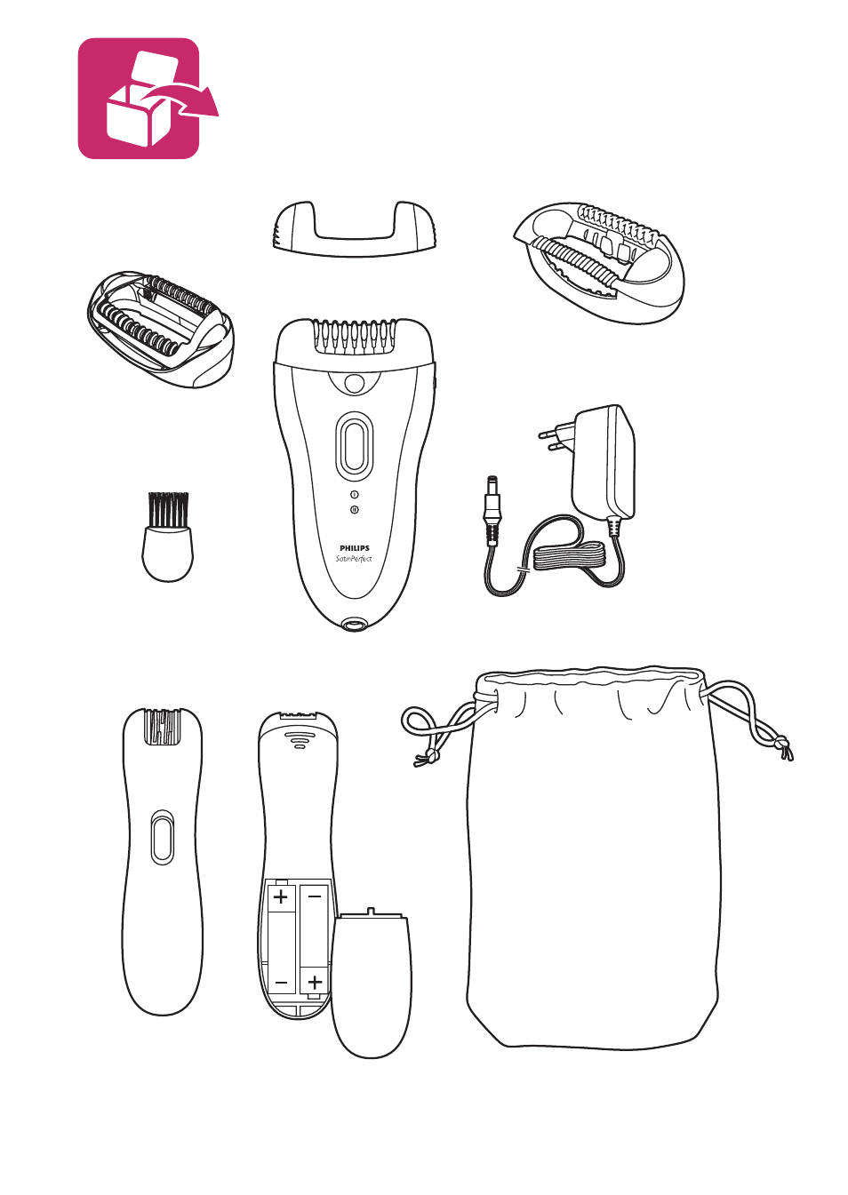 Philips SatinPerfect Depiladora User Manual | Page 2 / 8