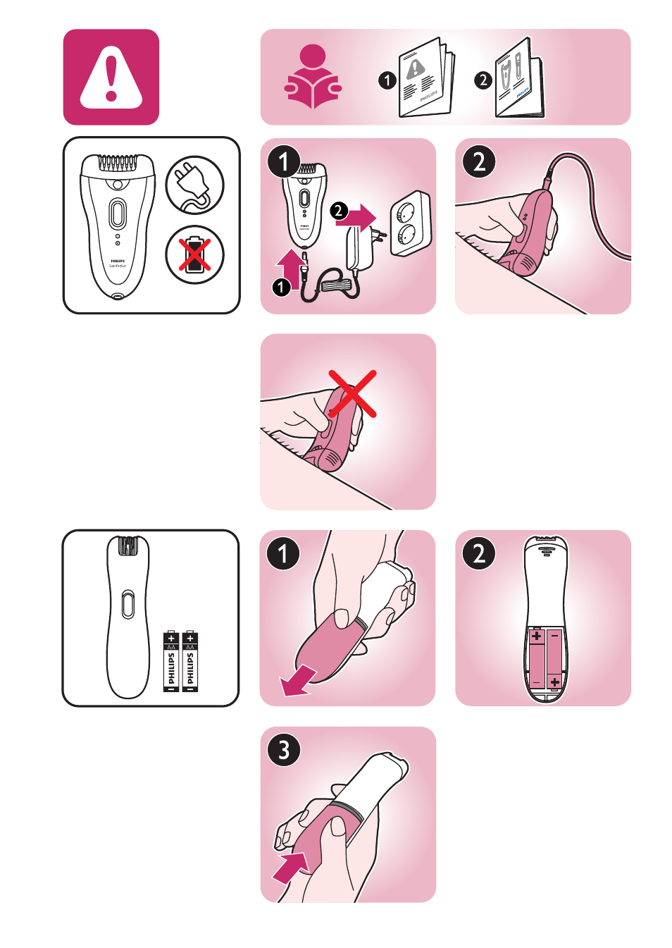 Philips SatinPerfect Depiladora User Manual | Page 3 / 8