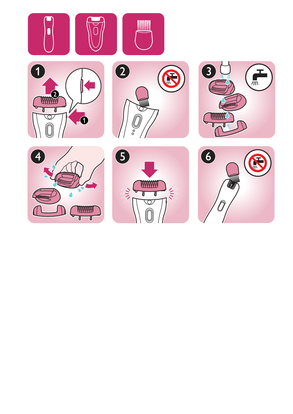 Philips SatinPerfect Depiladora User Manual | Page 6 / 8