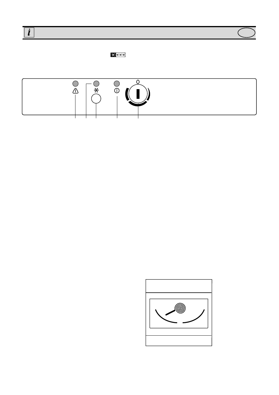 Using your freezer, Starting, Quick-freezing | The temperature alarm light (a), Internal thermometer, The control panel | AEG ARCTIS 2073-4 GS User Manual | Page 7 / 11
