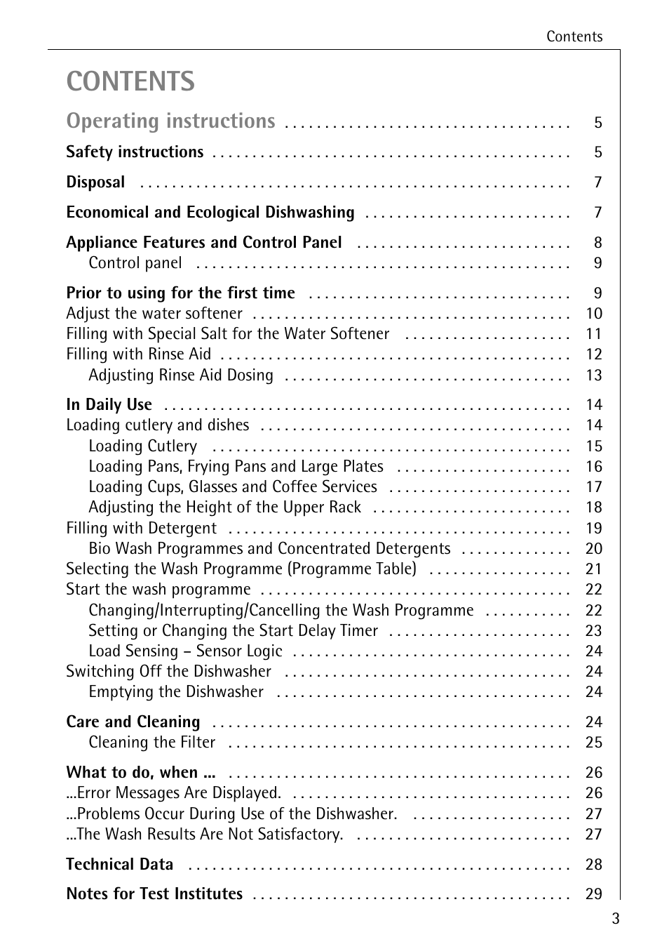 AEG KO_FAVORIT 5071 User Manual | Page 3 / 40
